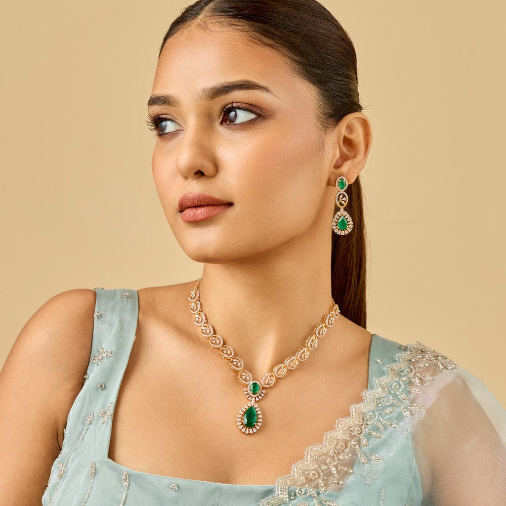 Zircon Necklace Zircon Necklace 185787