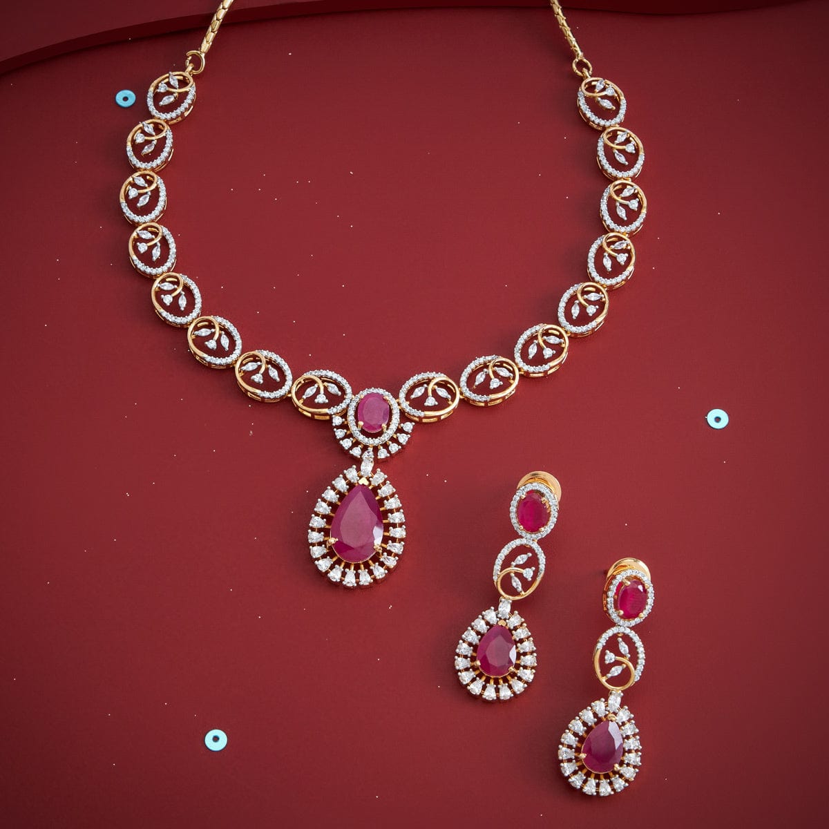 Zircon Necklace Zircon Necklace 185787