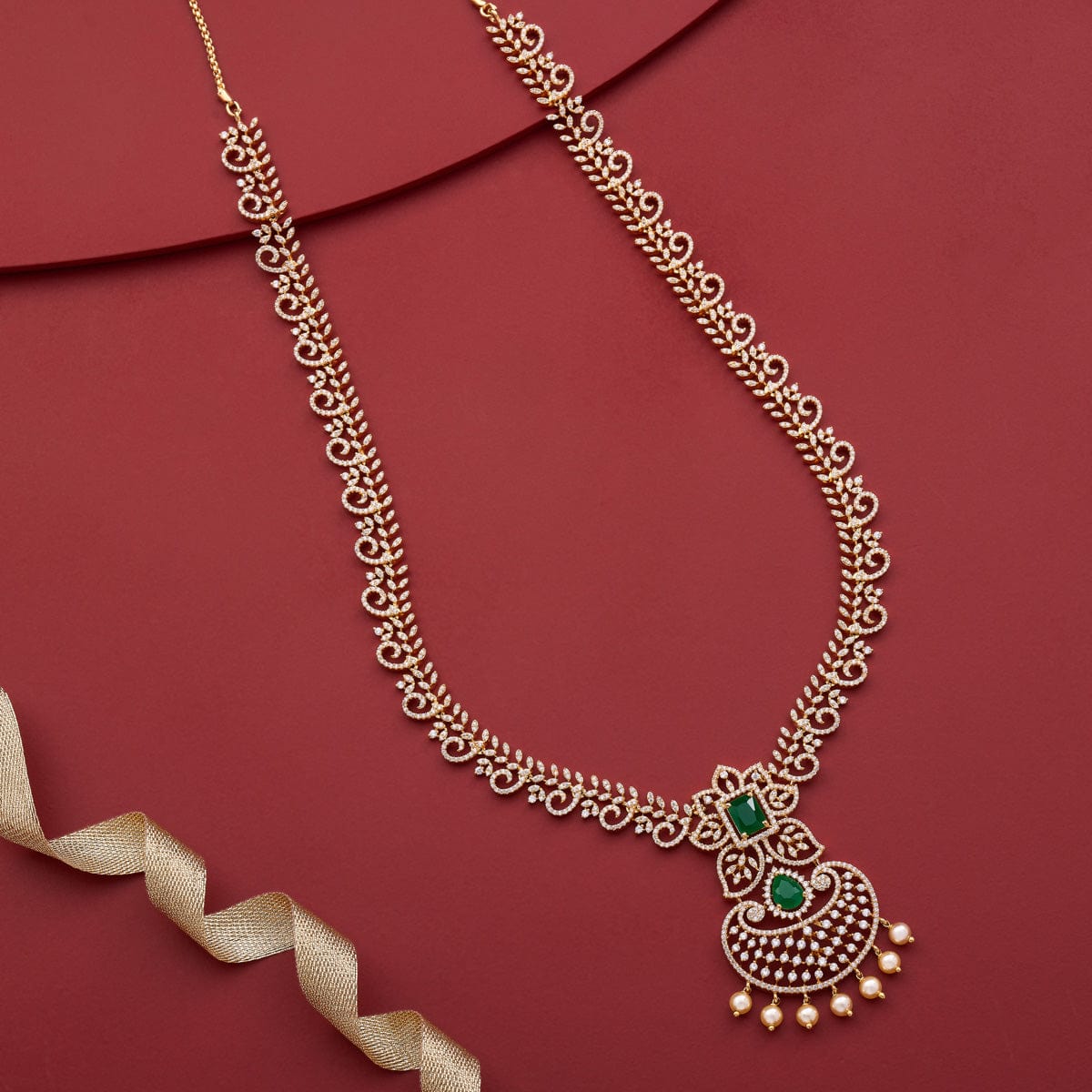 Zircon Necklace Zircon Necklace 185791