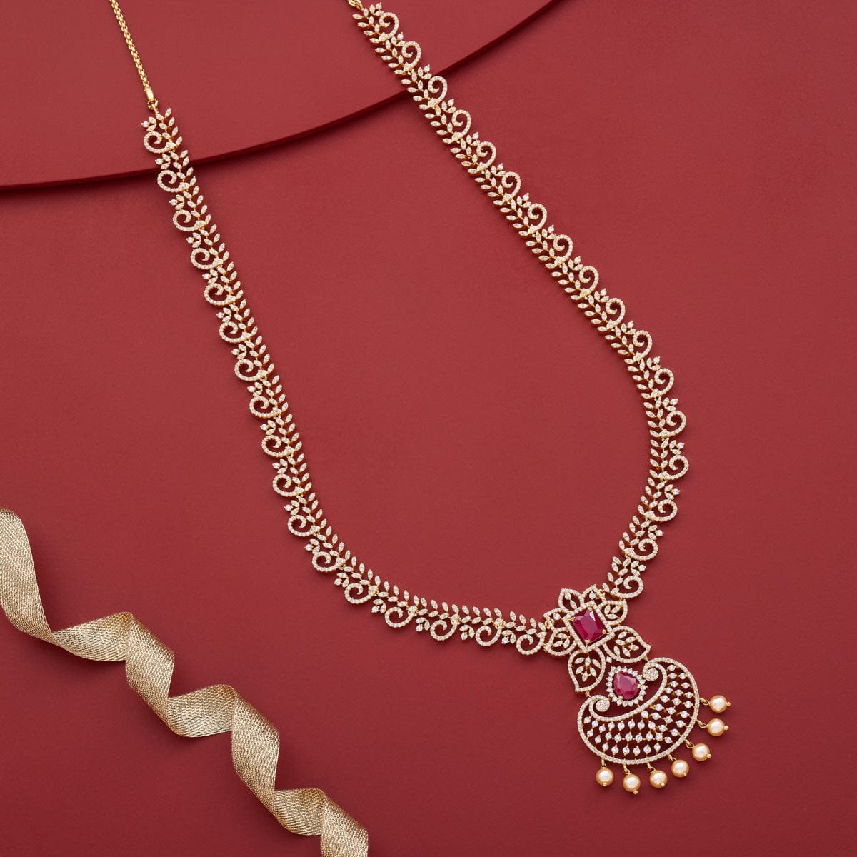 Zircon Necklace Zircon Necklace 185791