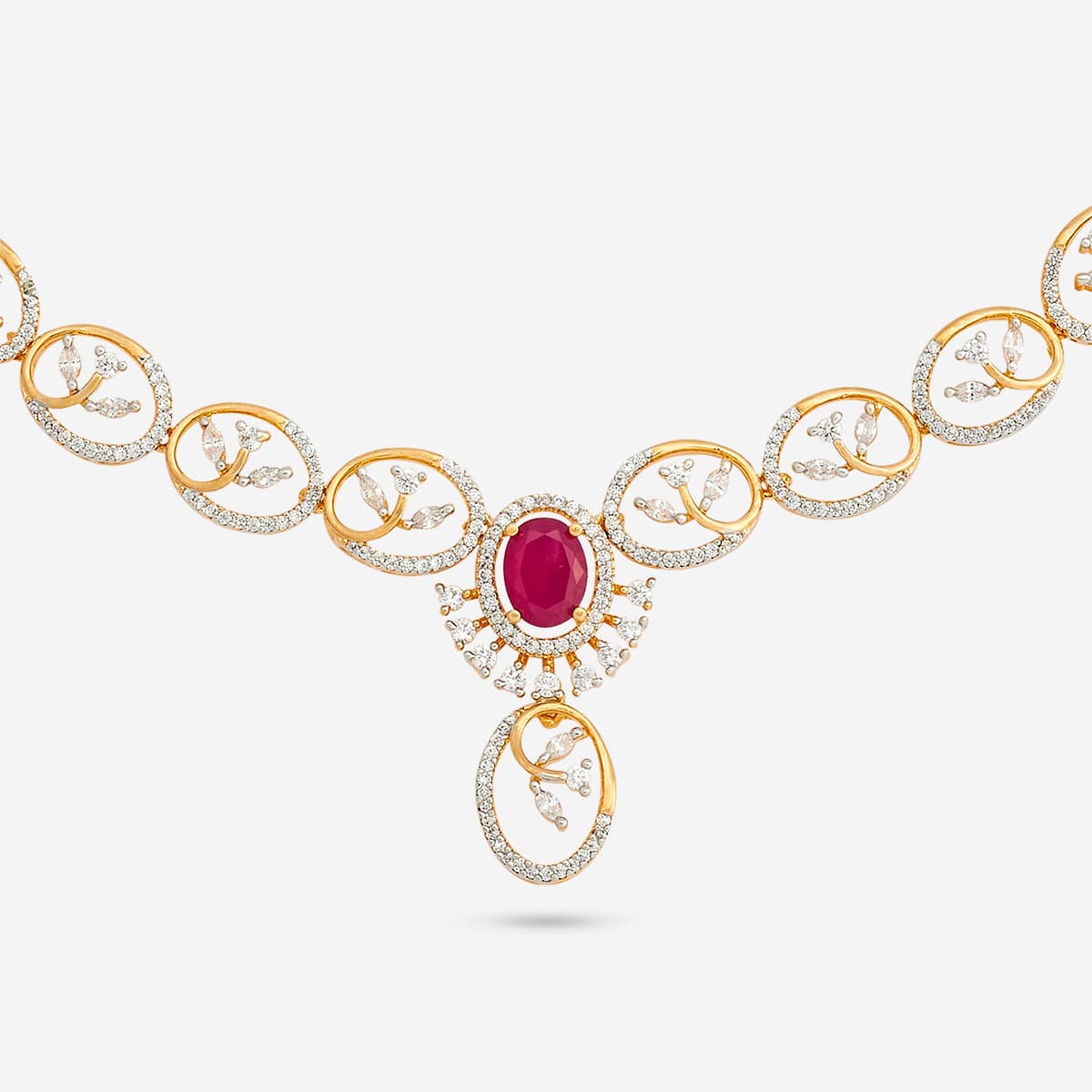 Zircon Necklace Zircon Necklace 185795