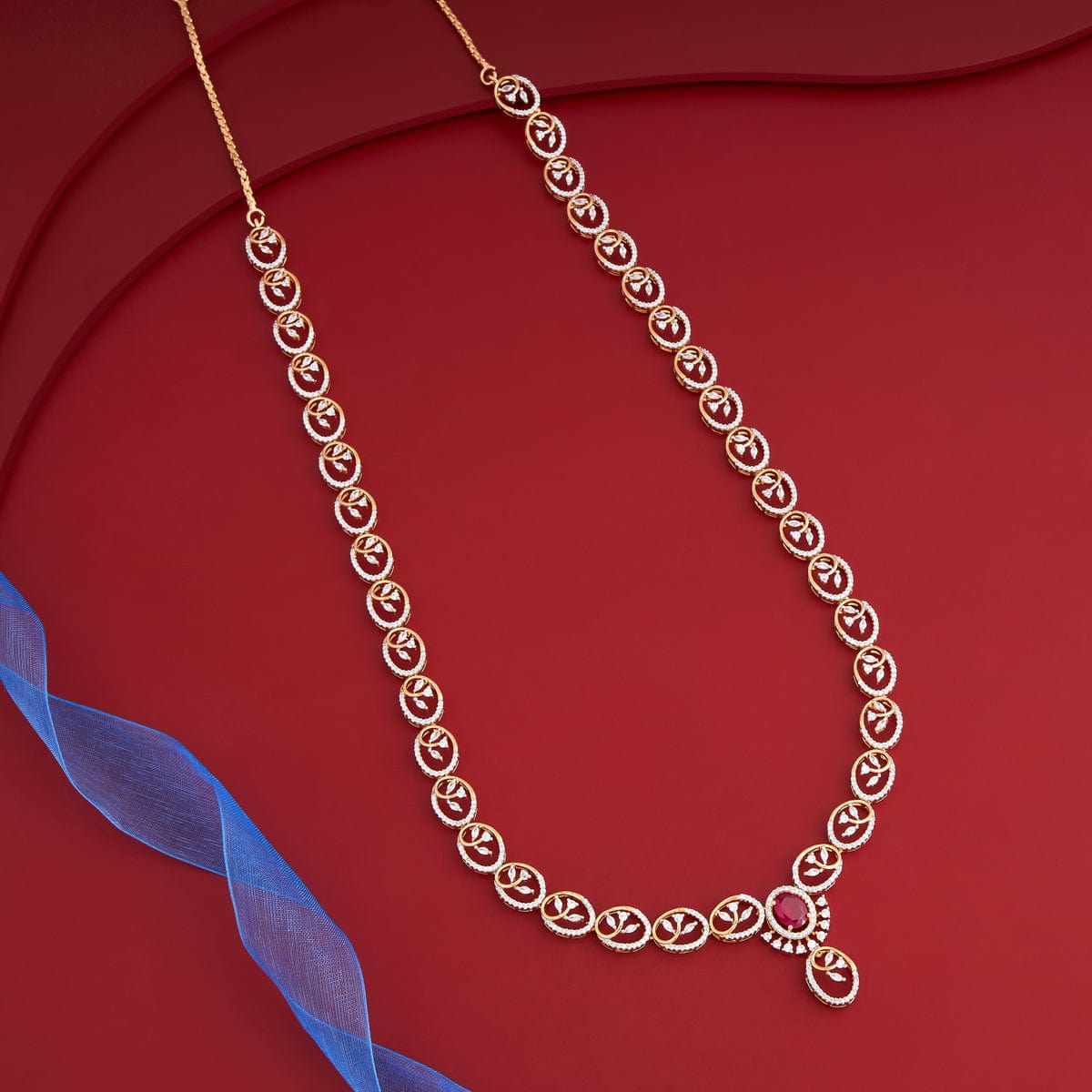 Zircon Necklace Zircon Necklace 185795