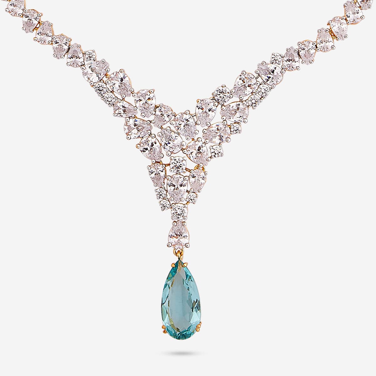 Zircon Necklace Zircon Necklace 185854