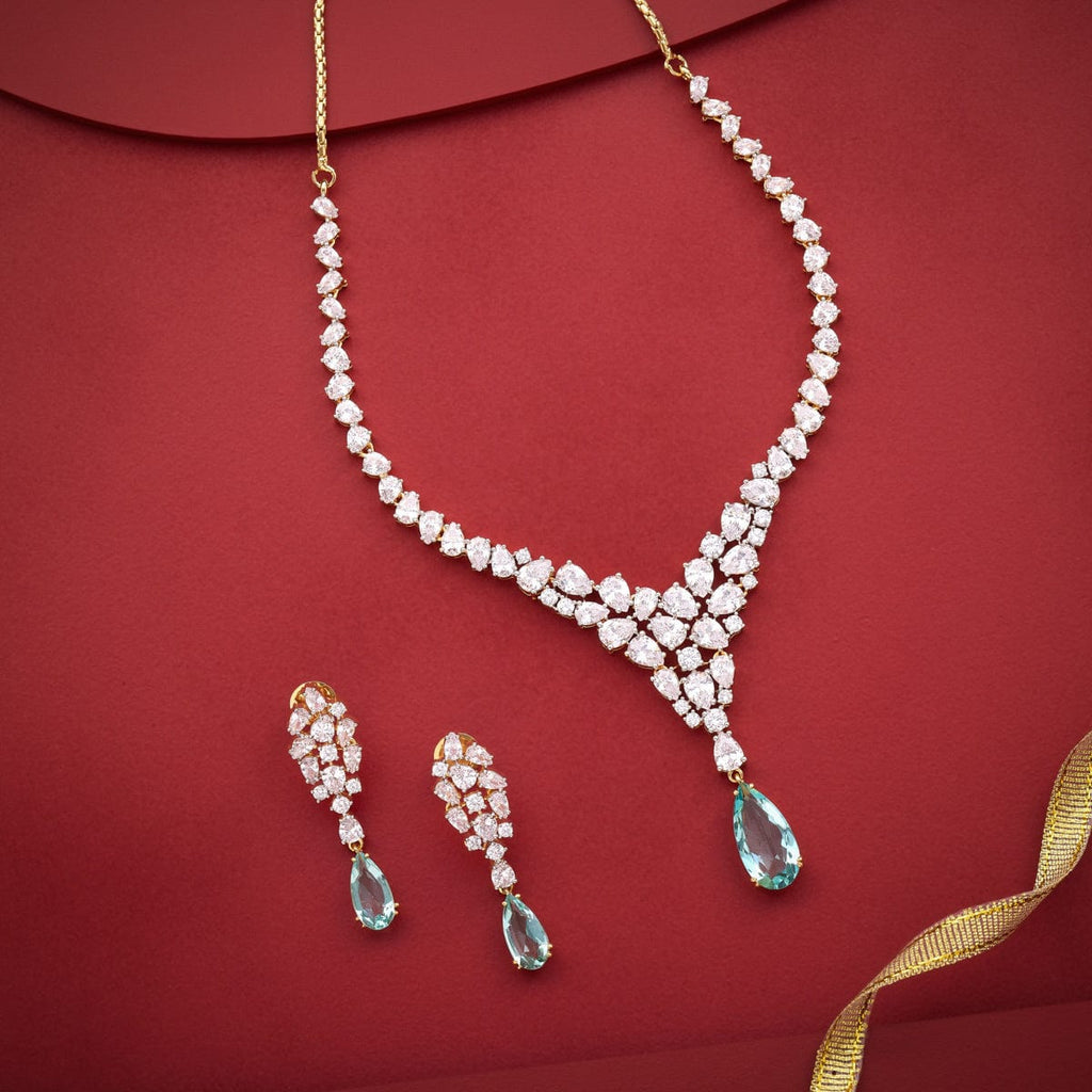 Zircon Necklace Zircon Necklace 185854