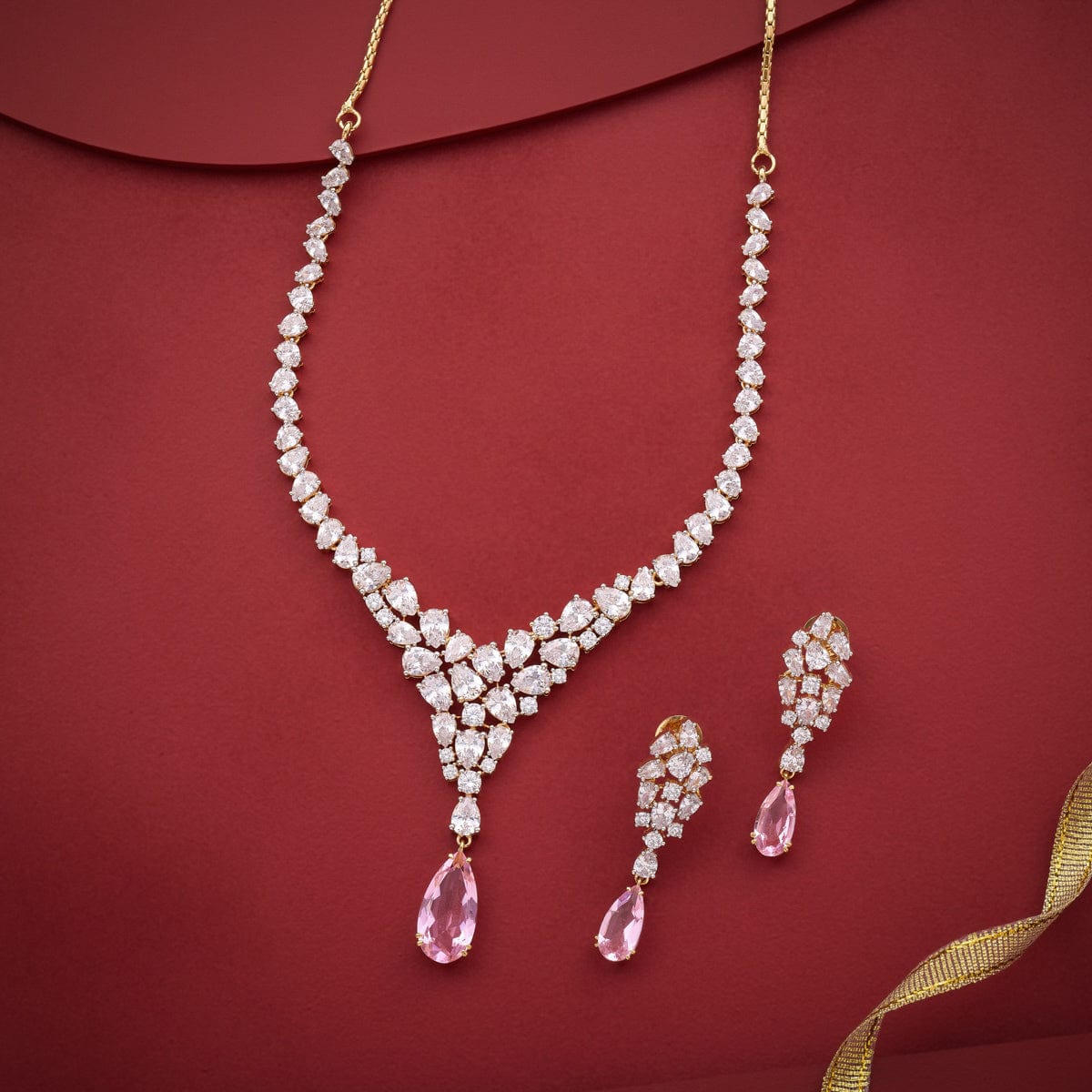 Zircon Necklace Zircon Necklace 185854