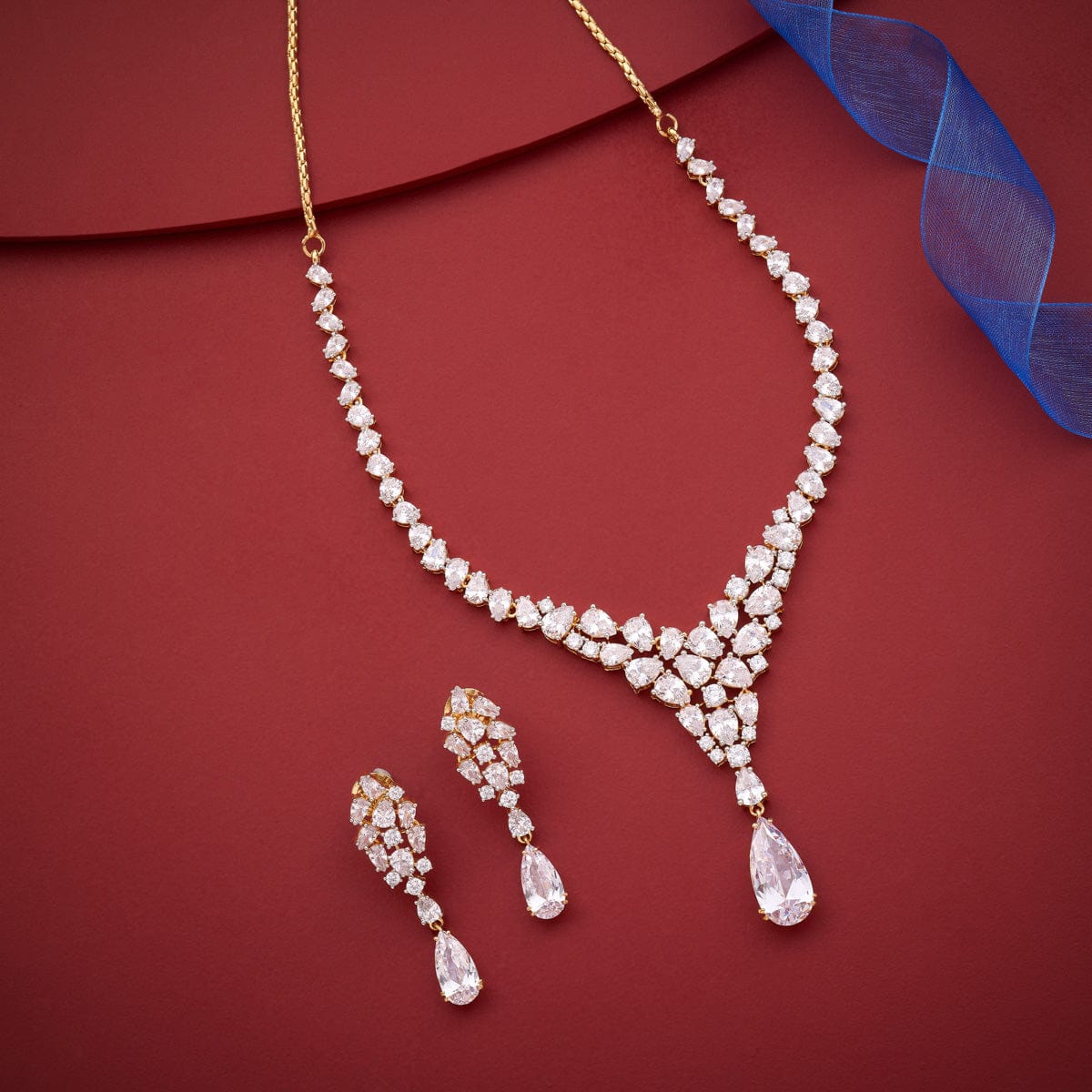 Zircon Necklace Zircon Necklace 185854