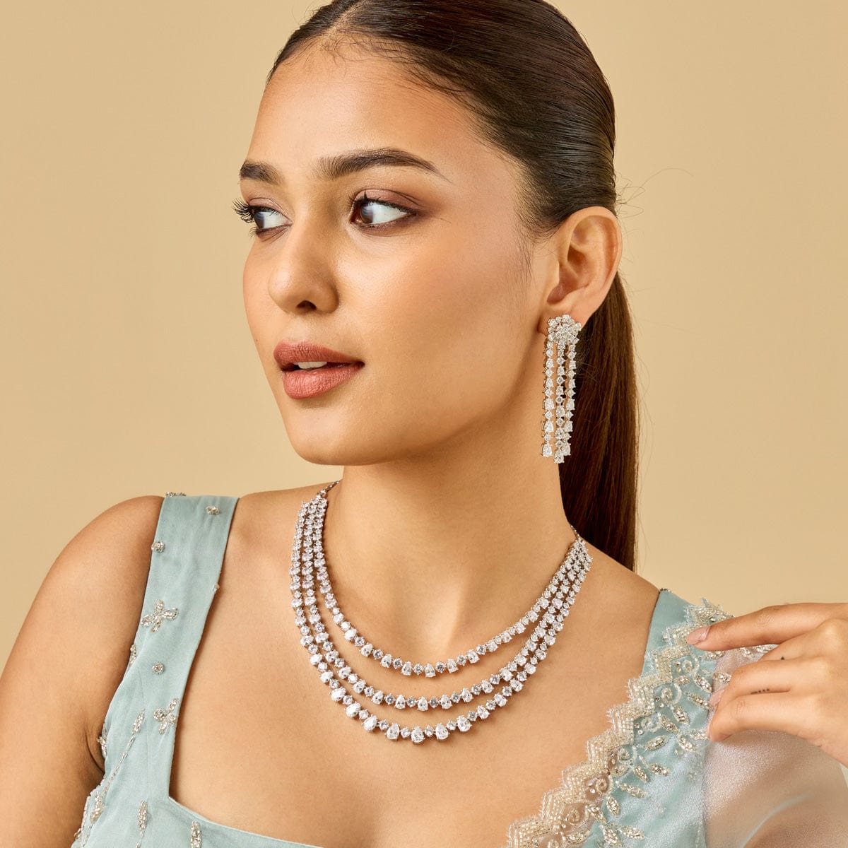 Zircon Necklace Zircon Necklace 185861