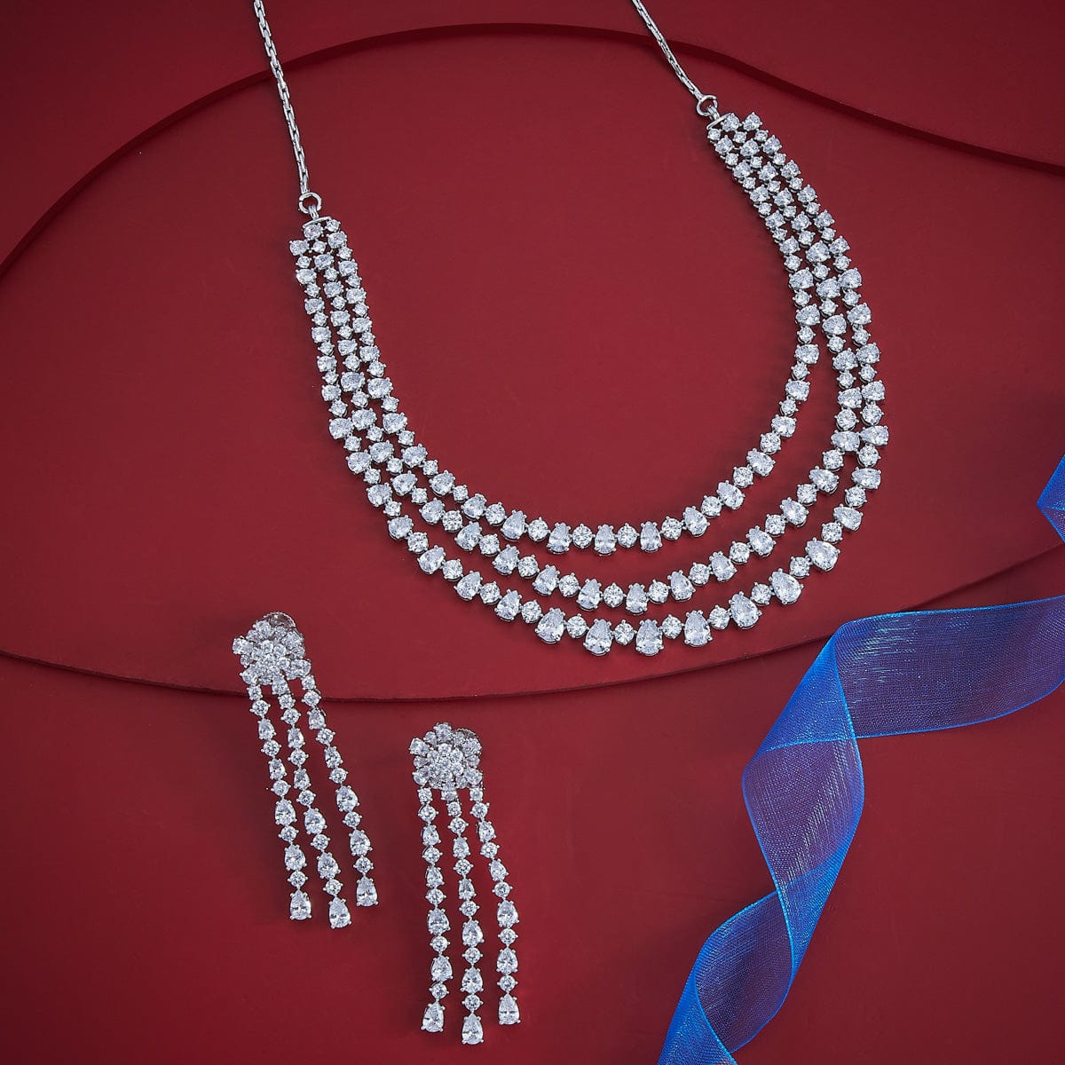 Zircon Necklace Zircon Necklace 185861