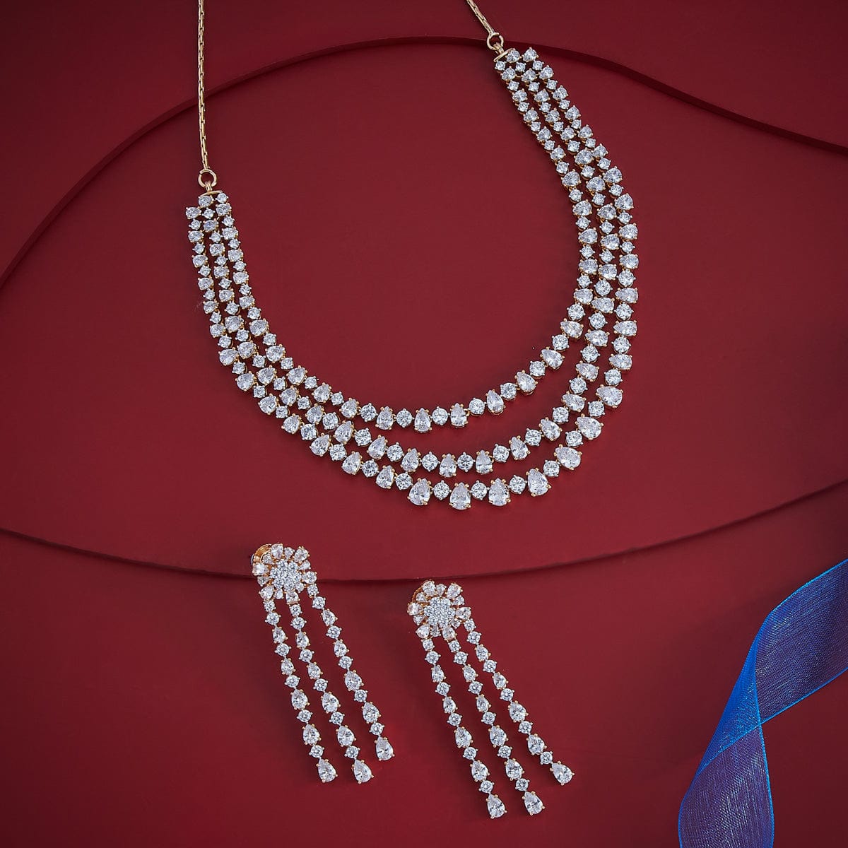 Zircon Necklace Zircon Necklace 185861