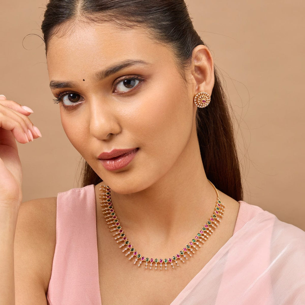 Zircon Necklace Zircon Necklace 186536