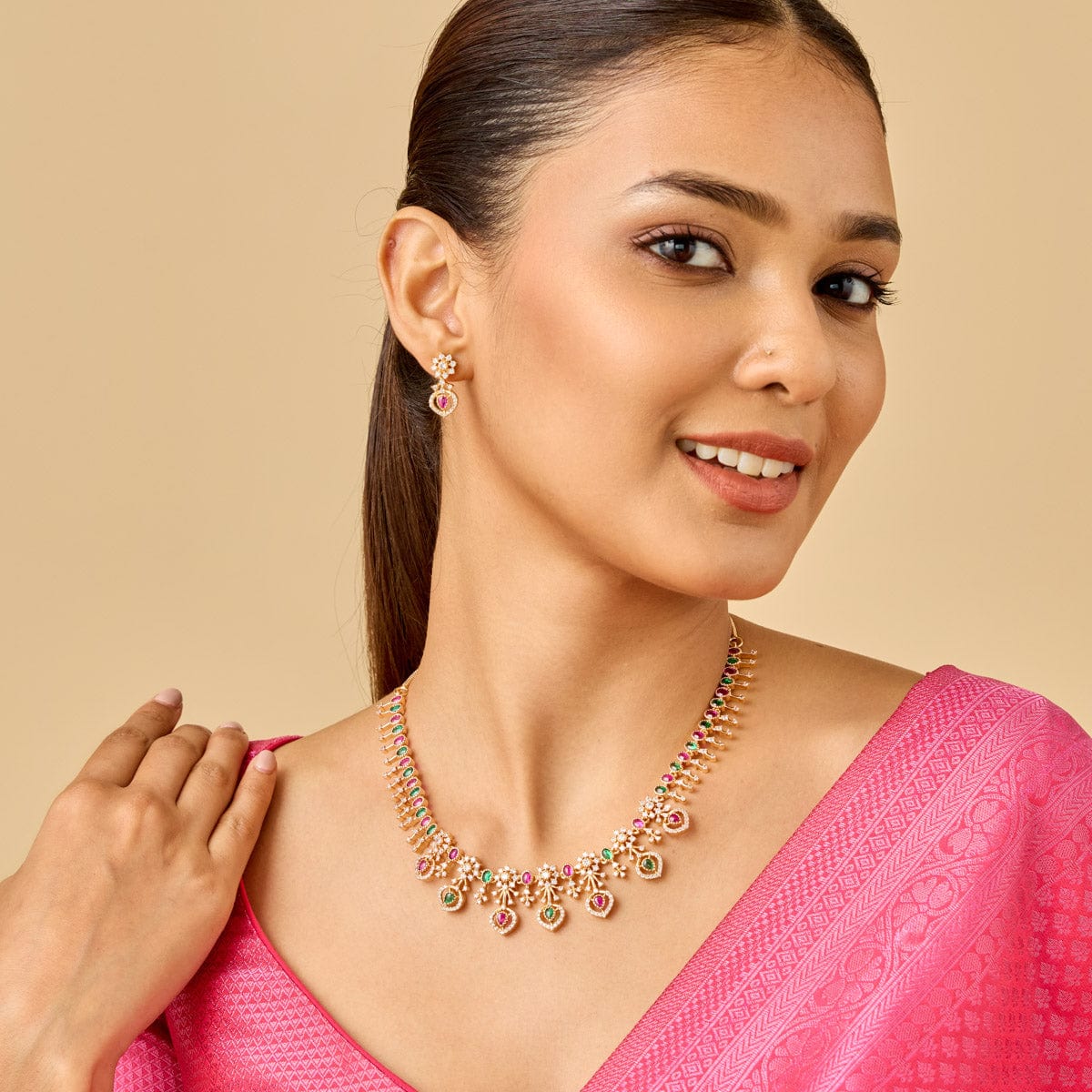 Zircon Necklace Zircon Necklace 186541