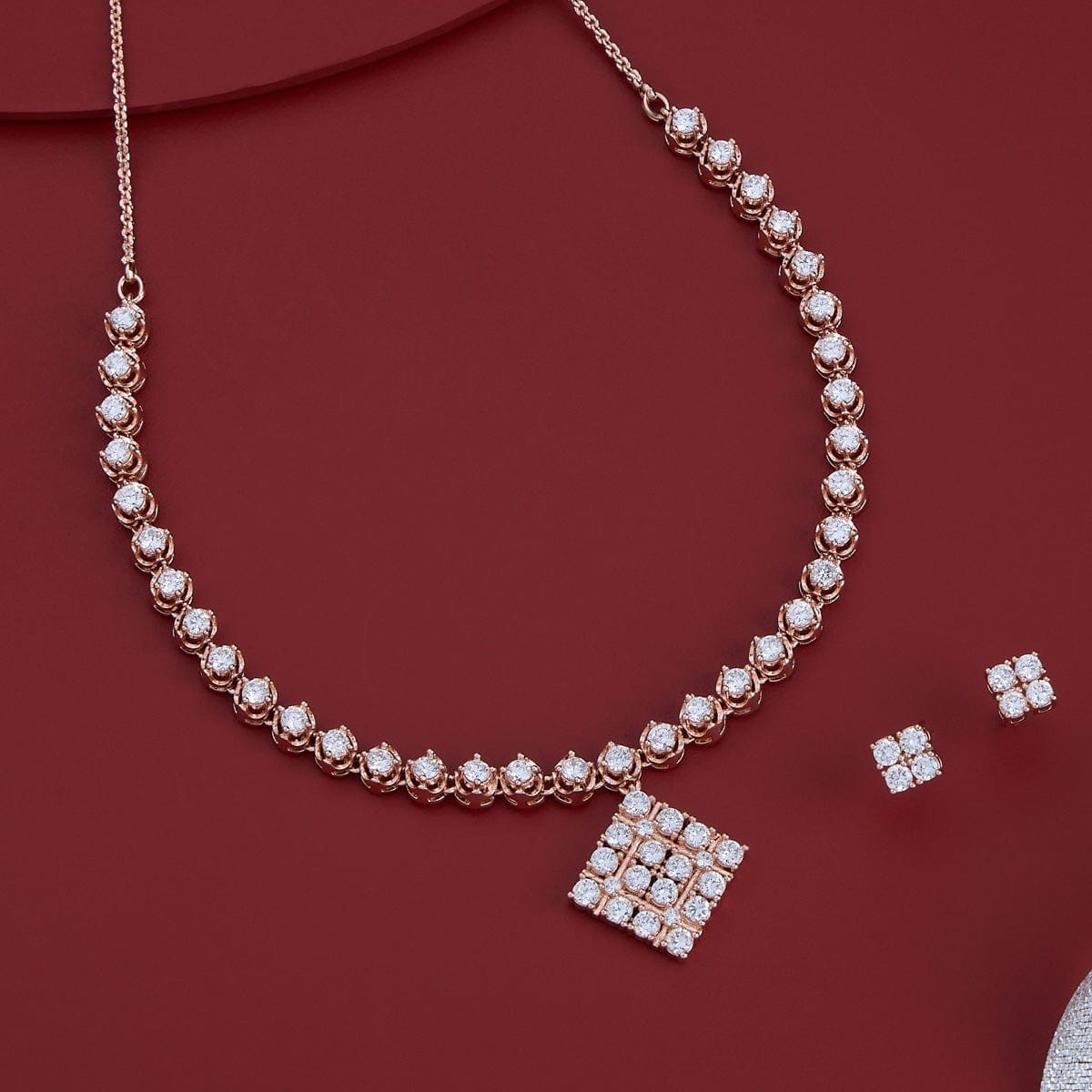 Zircon Necklace Zircon Necklace 186564