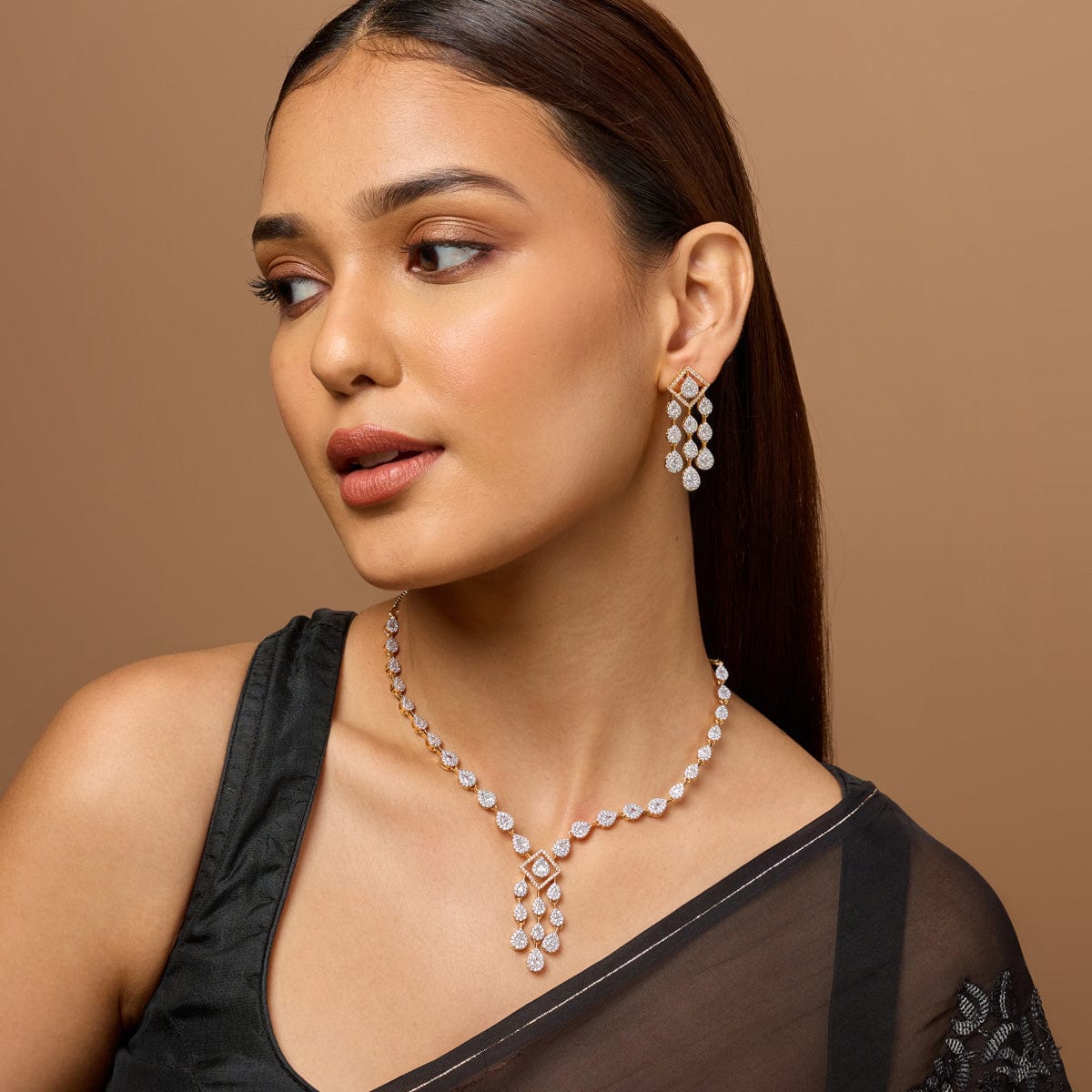 Zircon Necklace Zircon Necklace 186605