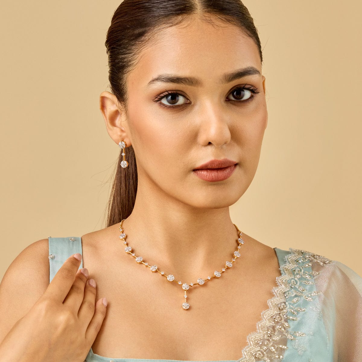 Zircon Necklace Zircon Necklace 186608