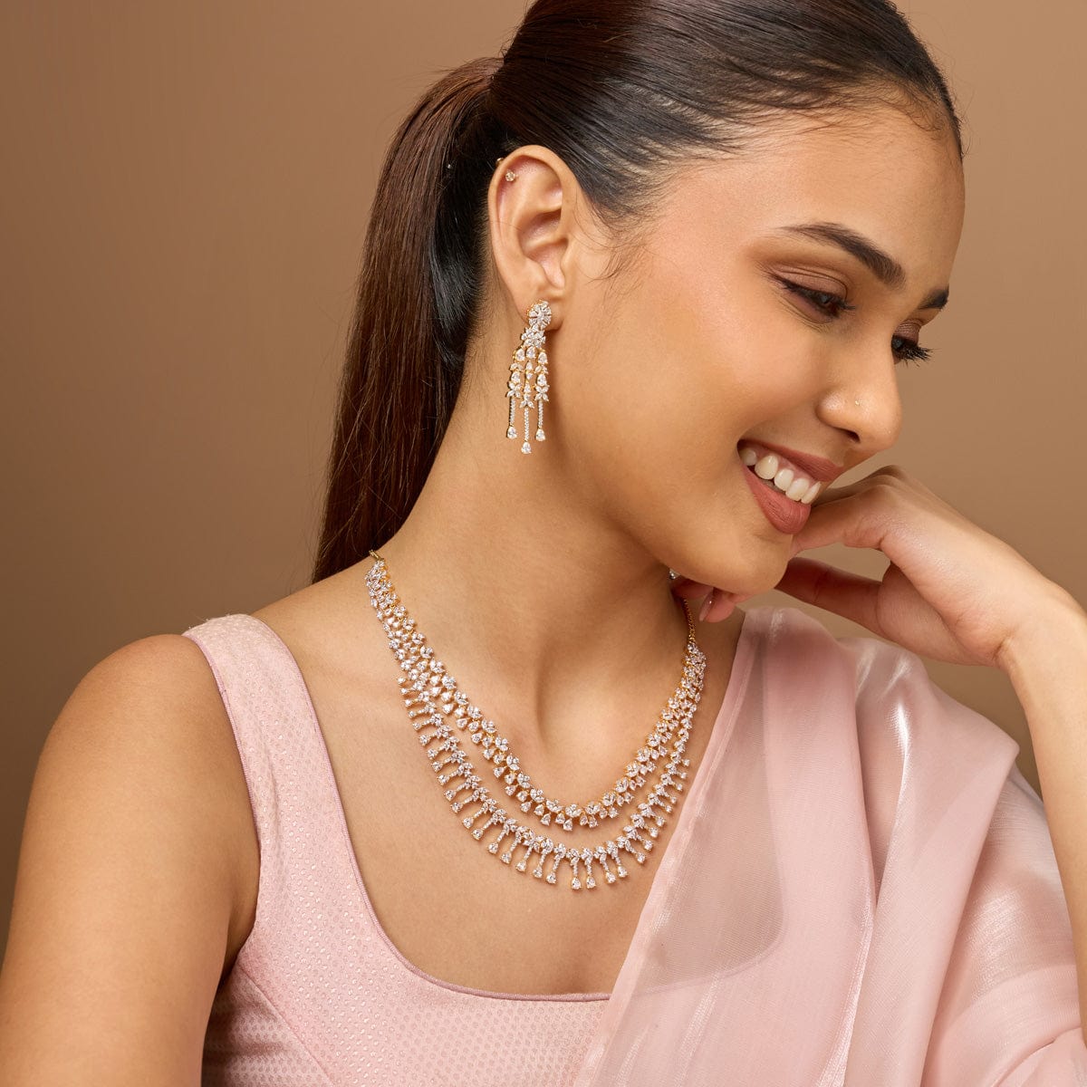 Zircon Necklace Zircon Necklace 186609