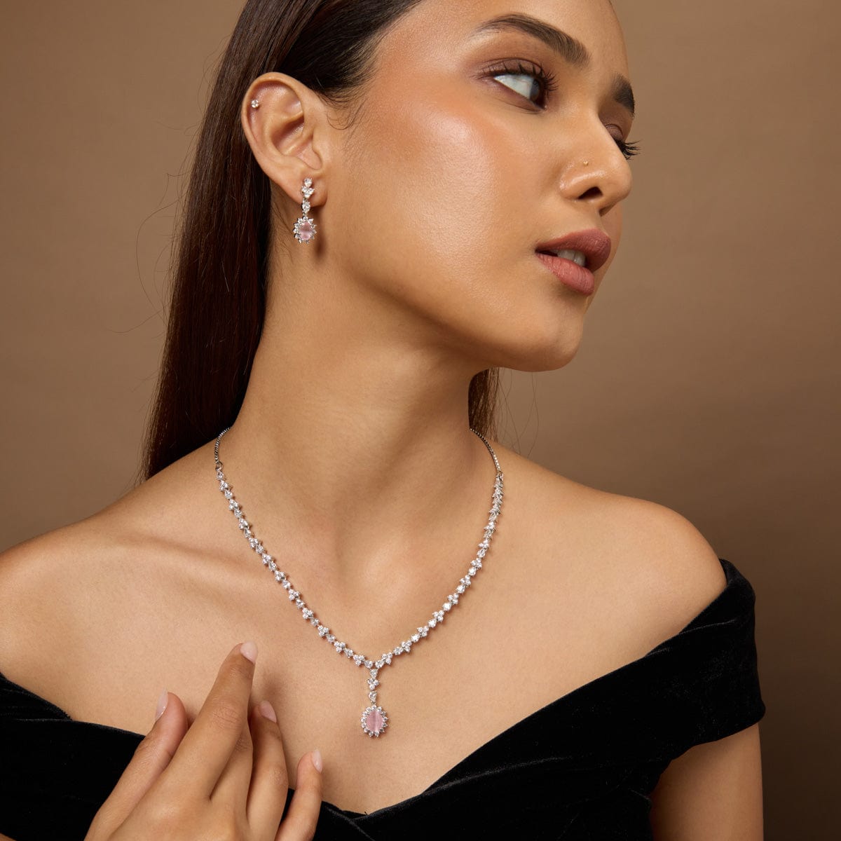 Zircon Necklace Zircon Necklace 186618