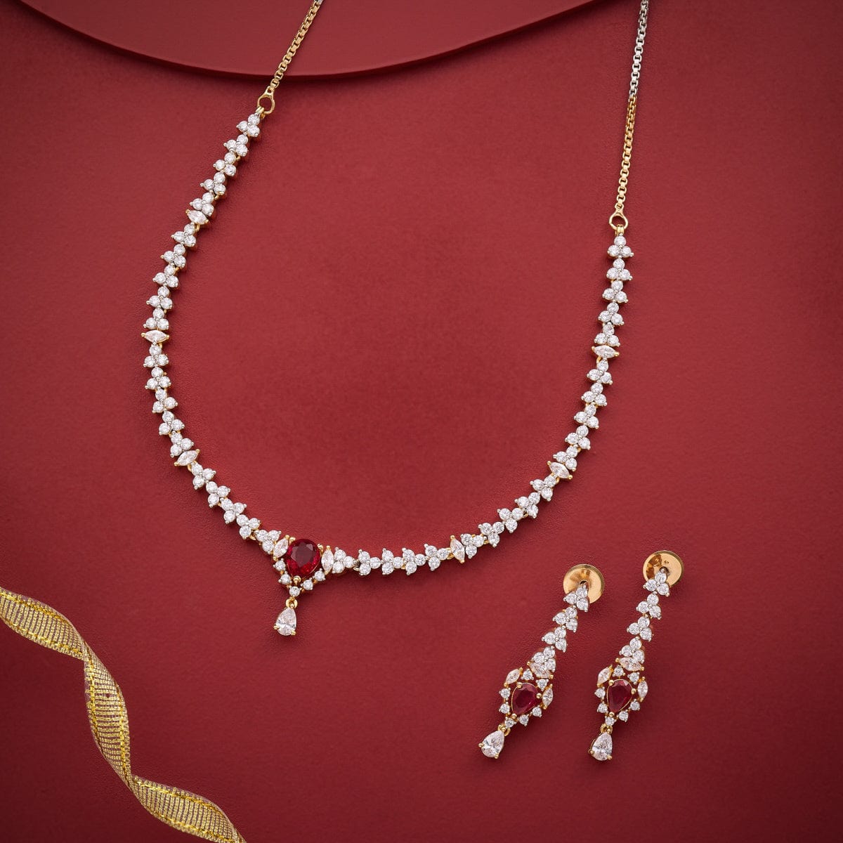 Zircon Necklace Zircon Necklace 186619