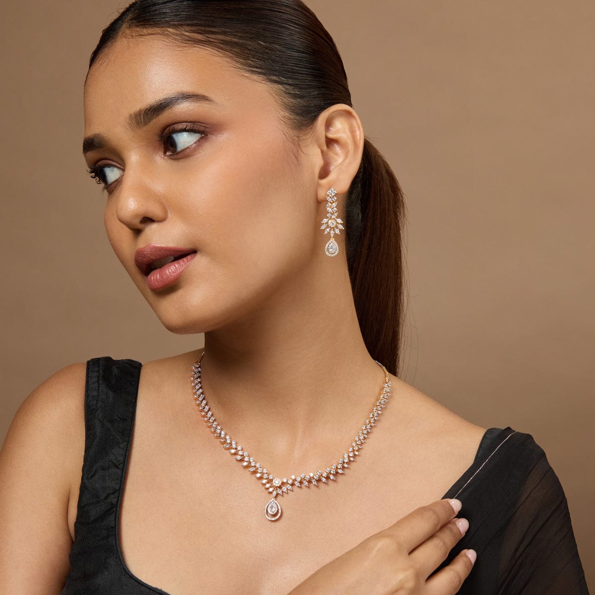 Zircon Necklace Zircon Necklace 186620