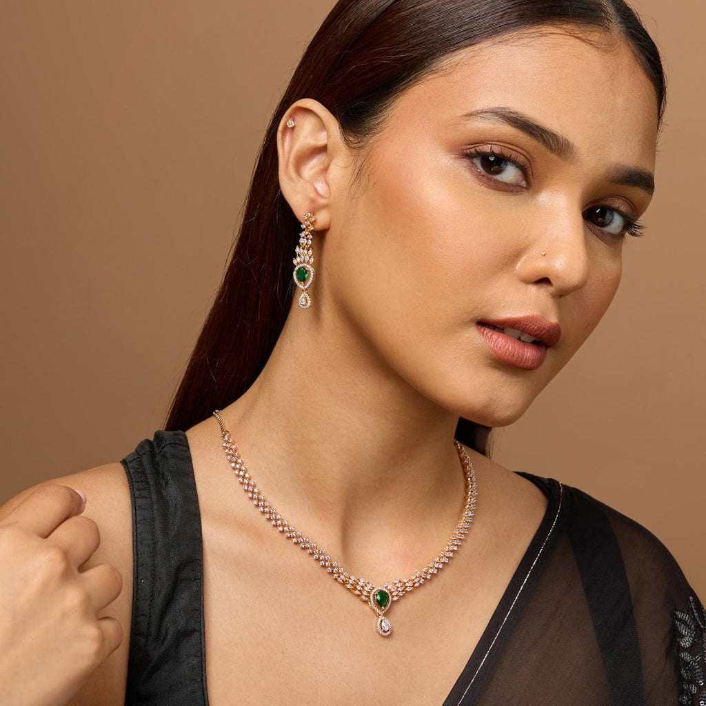 Zircon Necklace Zircon Necklace 186621