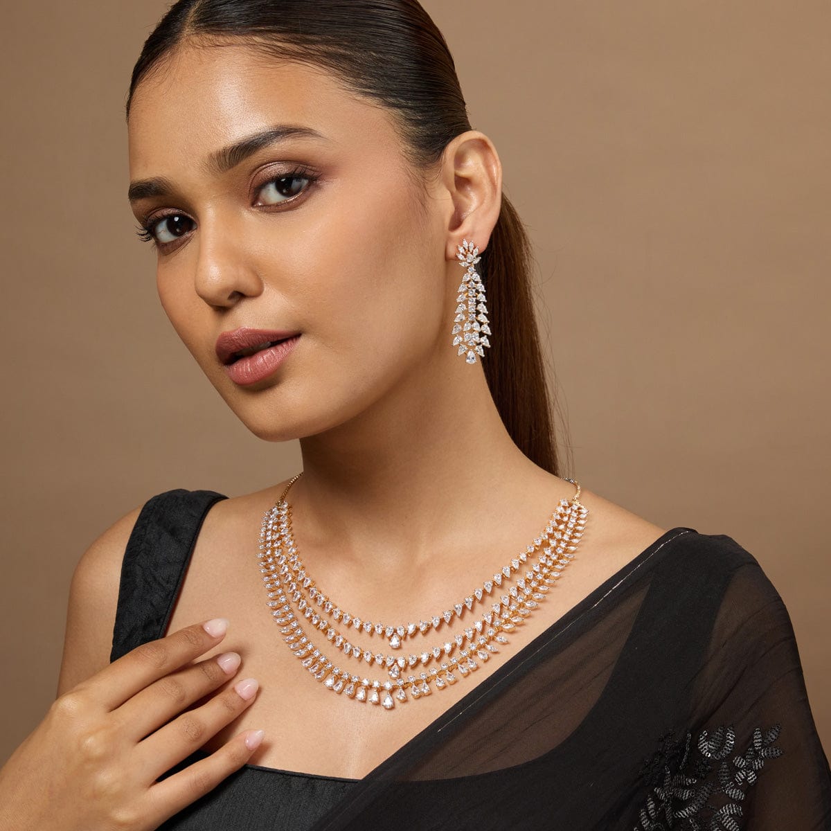 Zircon Necklace Zircon Necklace 186624