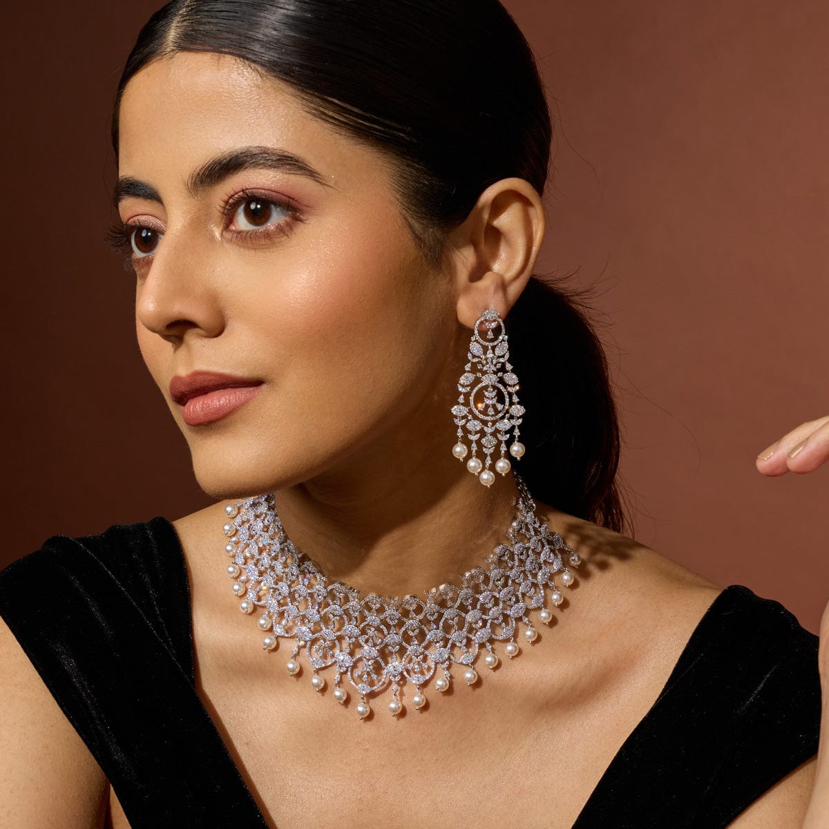 Zircon Necklace Zircon Necklace 187562