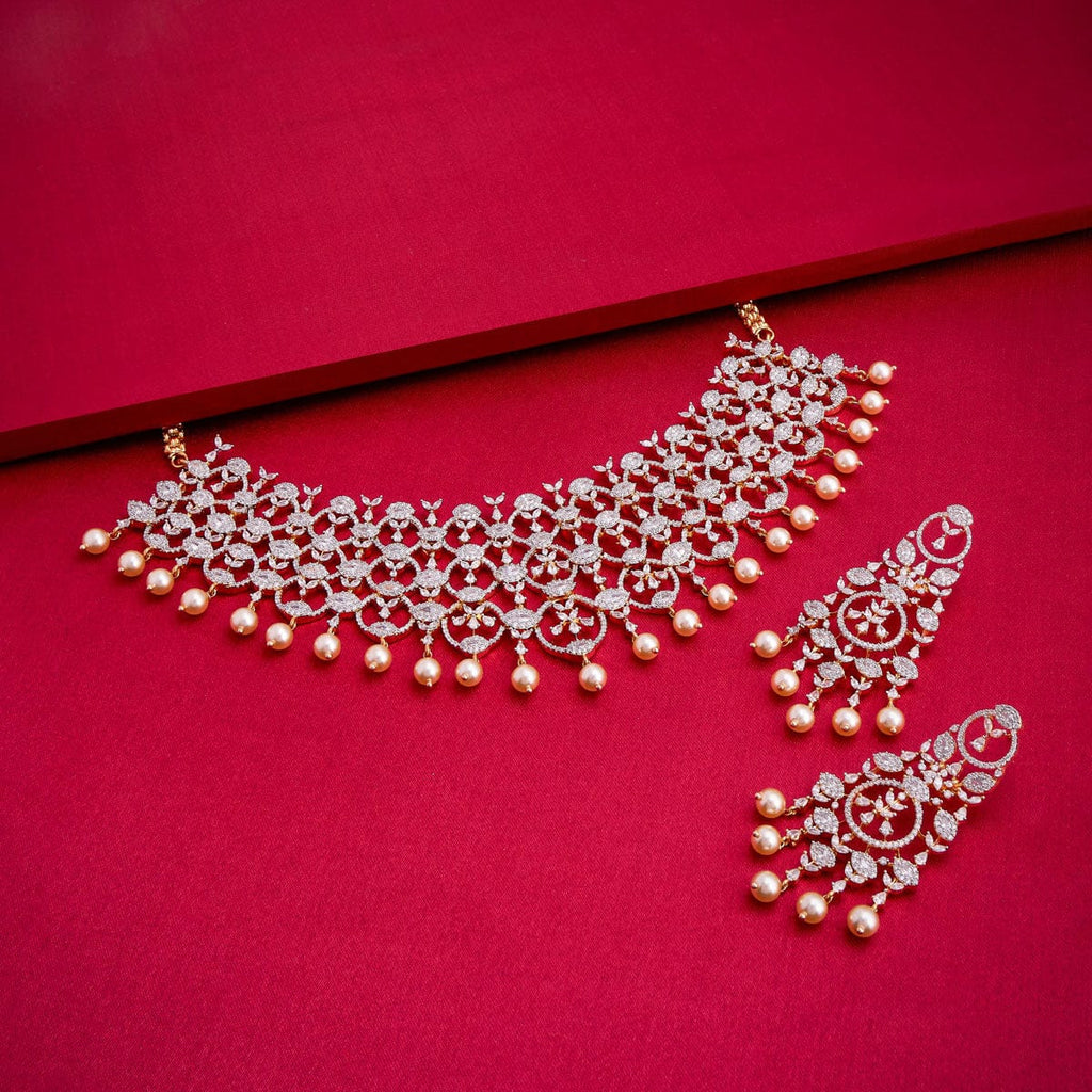 Zircon Necklace Zircon Necklace 187562