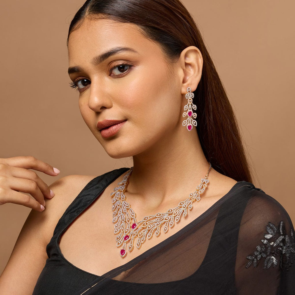 Zircon Necklace Zircon Necklace 187567