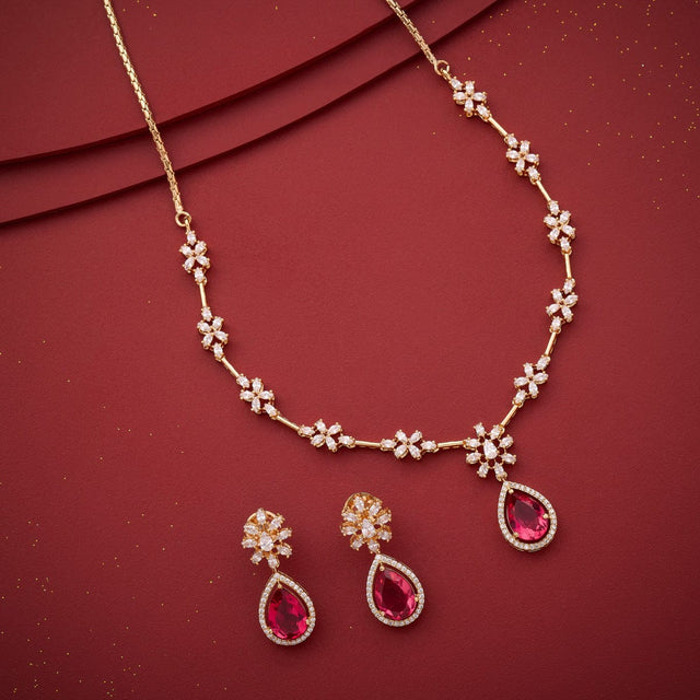 Zircon Necklace Zircon Necklace 187571