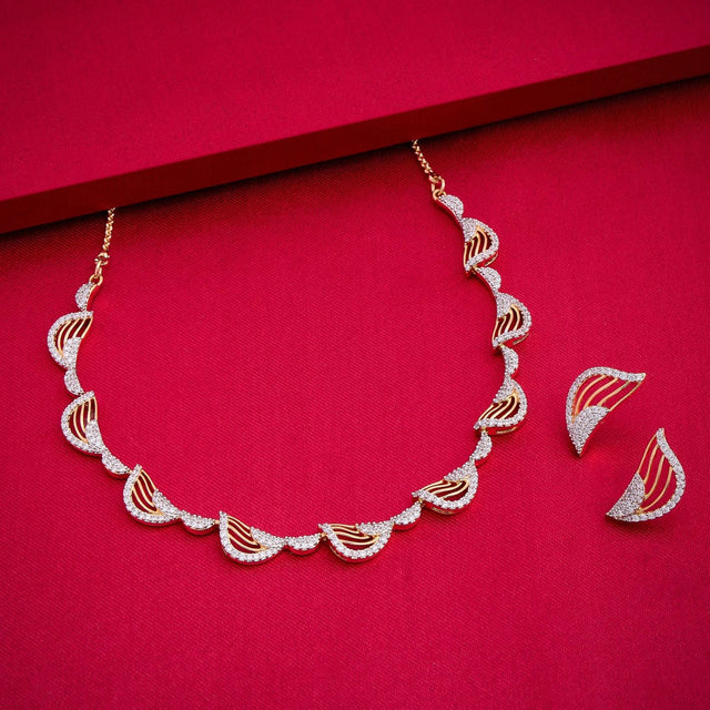 Zircon Necklace Zircon Necklace 187588