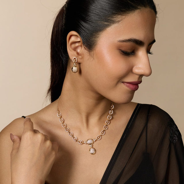 Zircon Necklace Zircon Necklace 187591