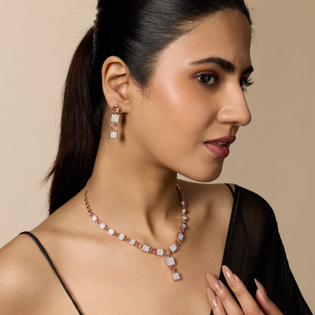 Zircon Necklace Zircon Necklace 187592