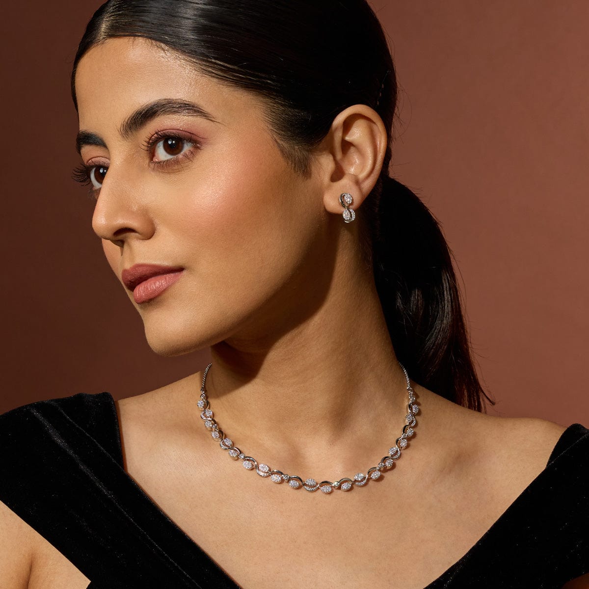 Zircon Necklace Zircon Necklace 187593