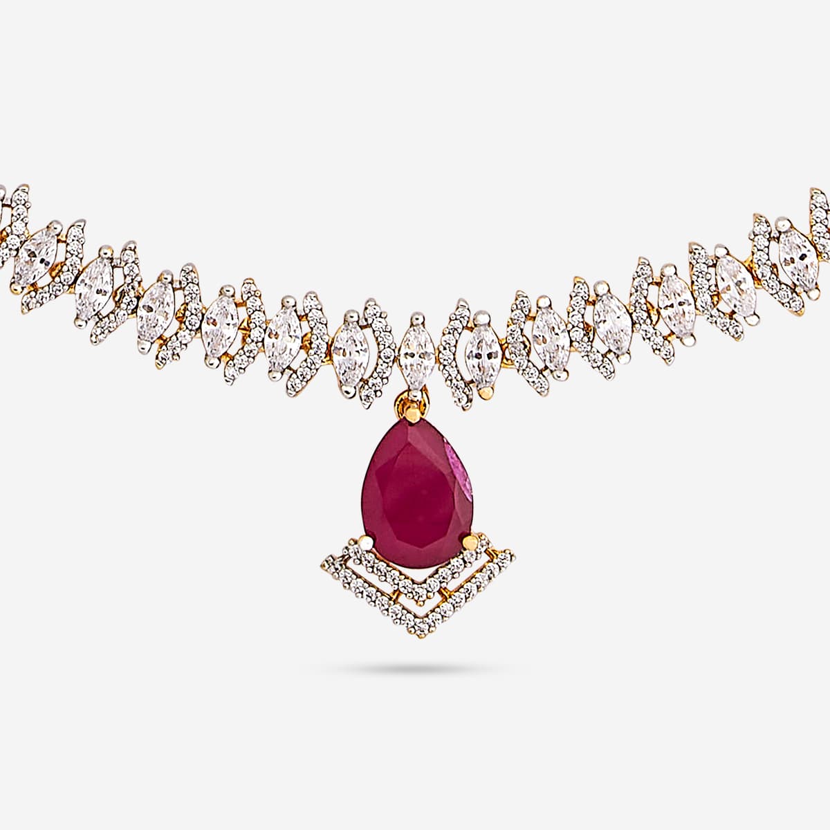 Zircon Necklace Zircon Necklace 187599