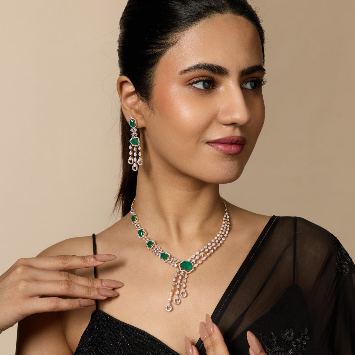 Zircon Necklace Zircon Necklace 187600