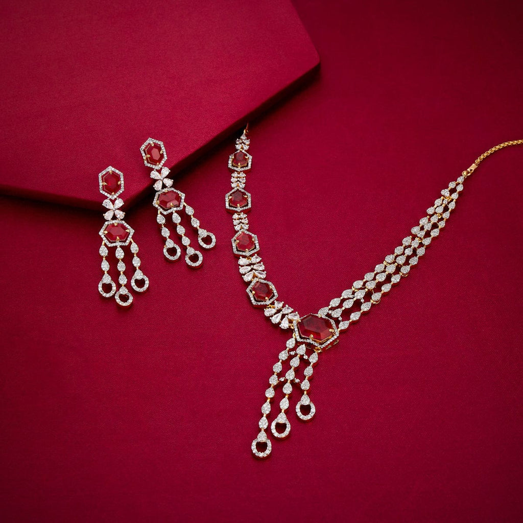 Zircon Necklace Zircon Necklace 187600