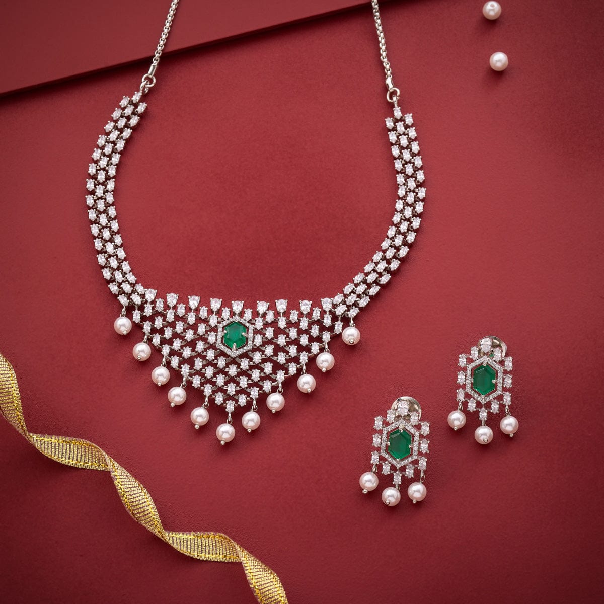 Zircon Necklace Zircon Necklace 187601