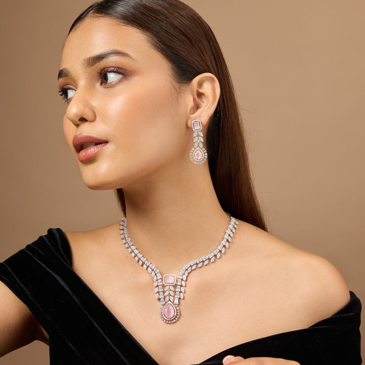 Zircon Necklace Zircon Necklace 187603