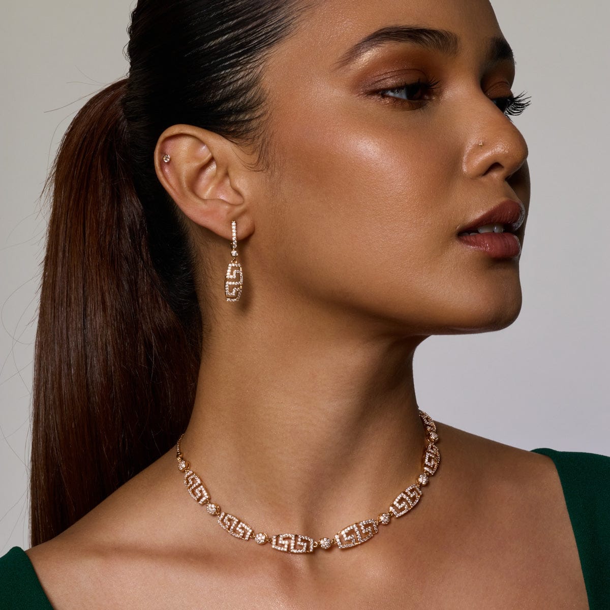 Zircon Necklace Zircon Necklace 187606