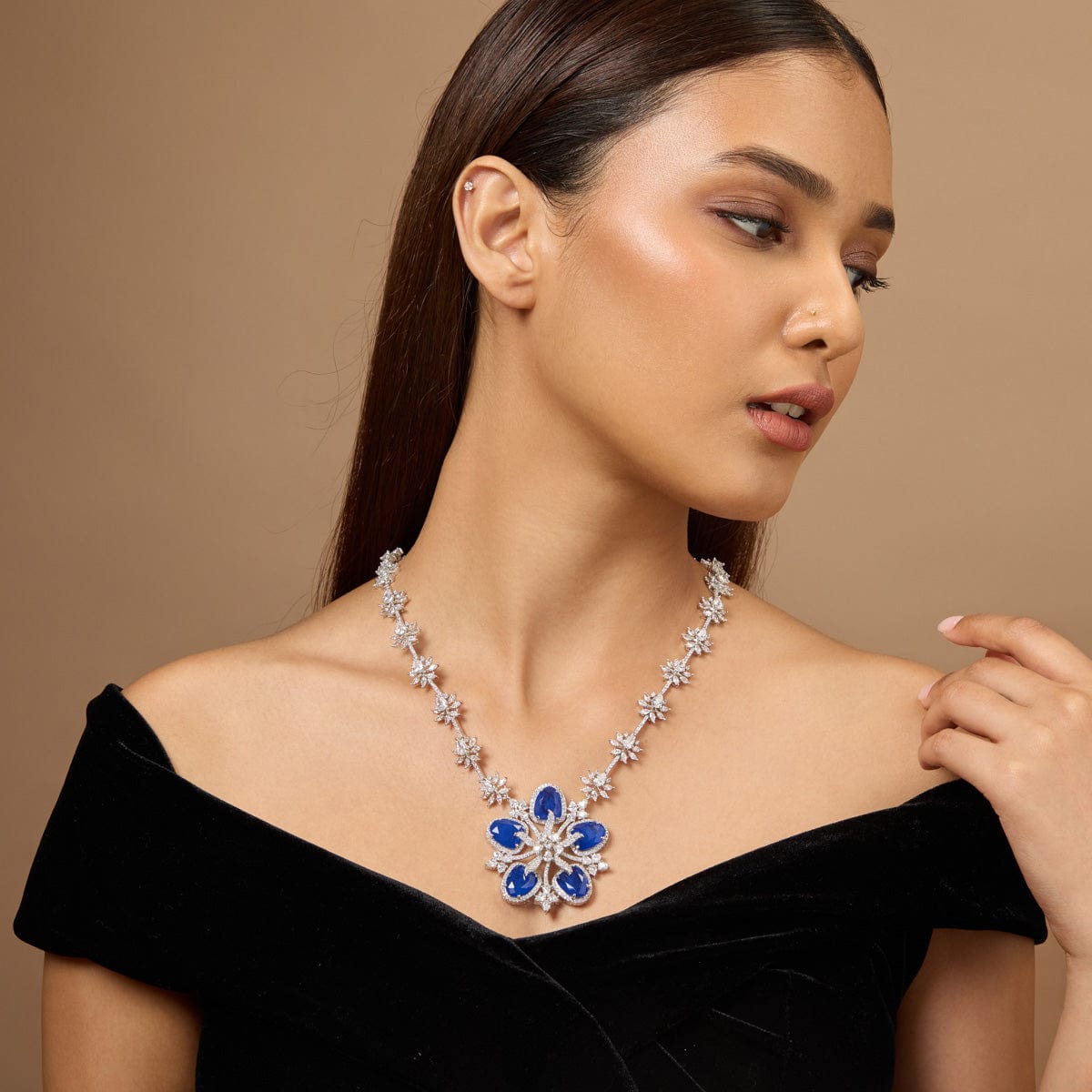 Zircon Necklace Zircon Necklace 187635