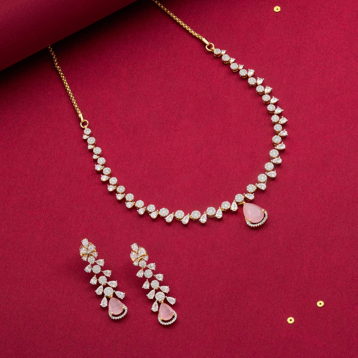 Zircon Necklace Zircon Necklace 187643