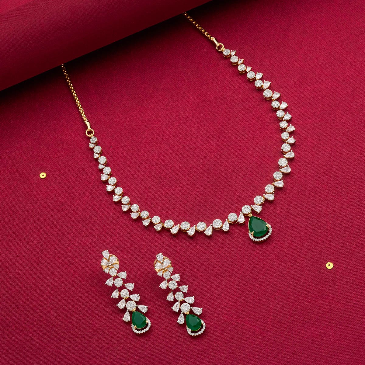 Zircon Necklace Zircon Necklace 187643