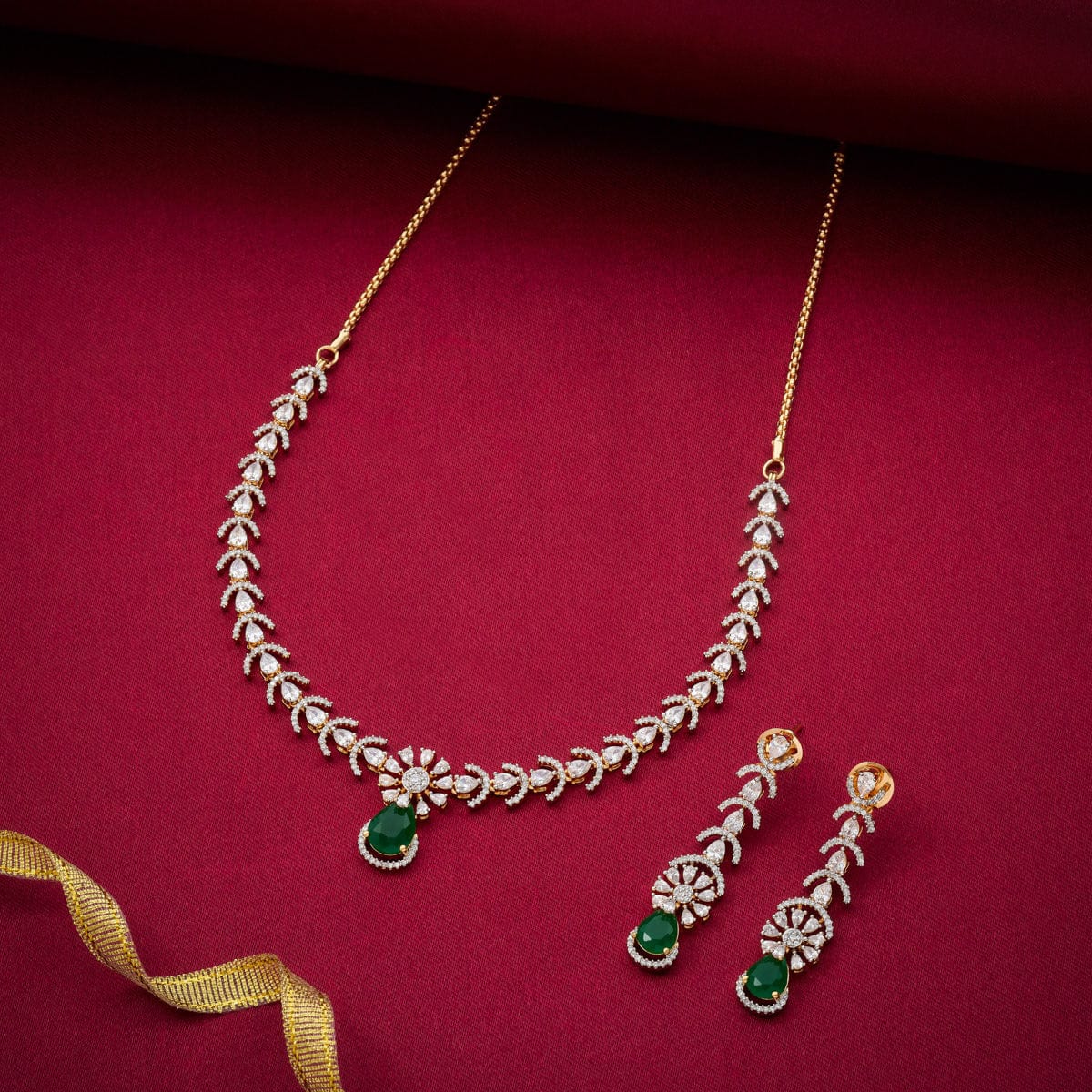 Zircon Necklace Zircon Necklace 187644