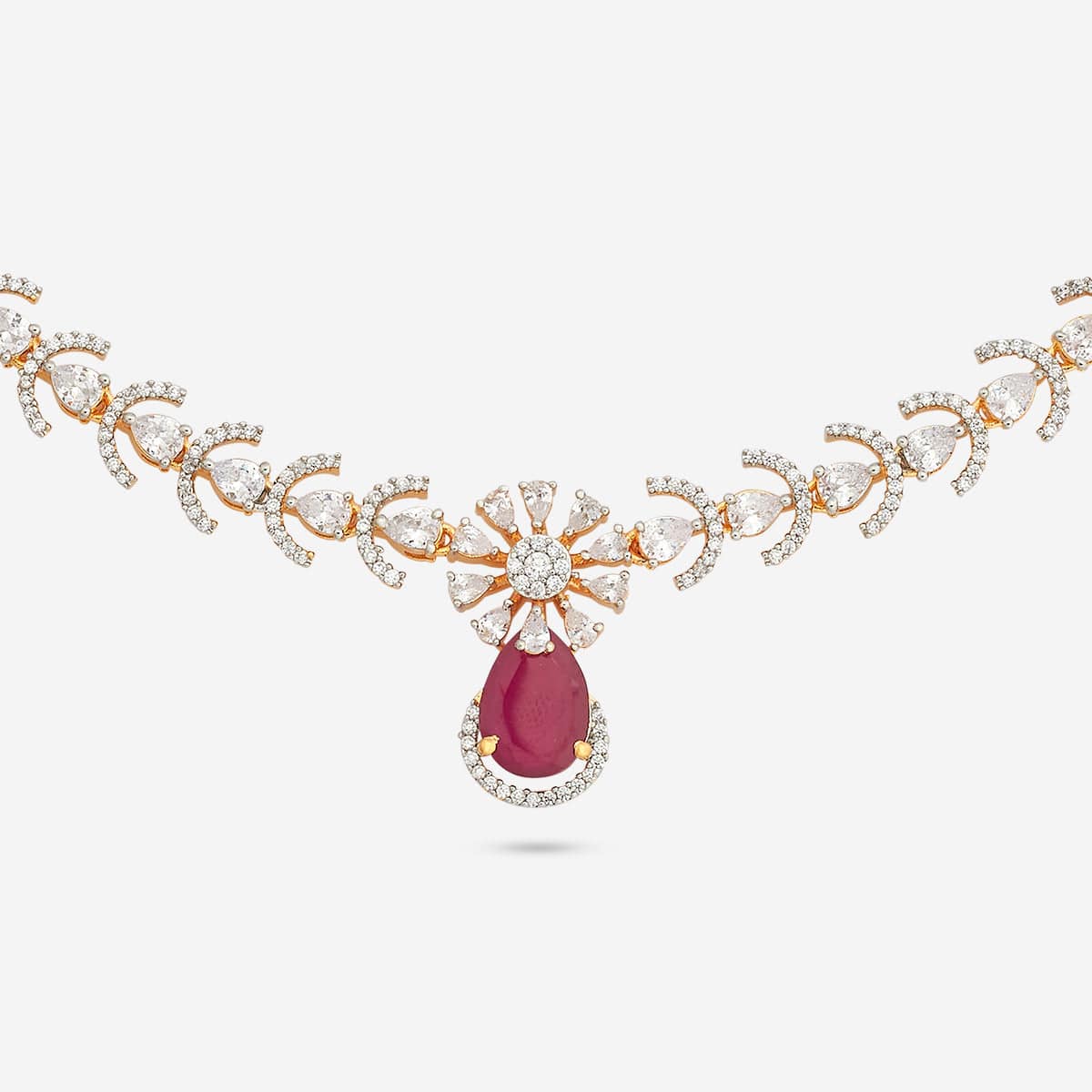 Zircon Necklace Zircon Necklace 187644