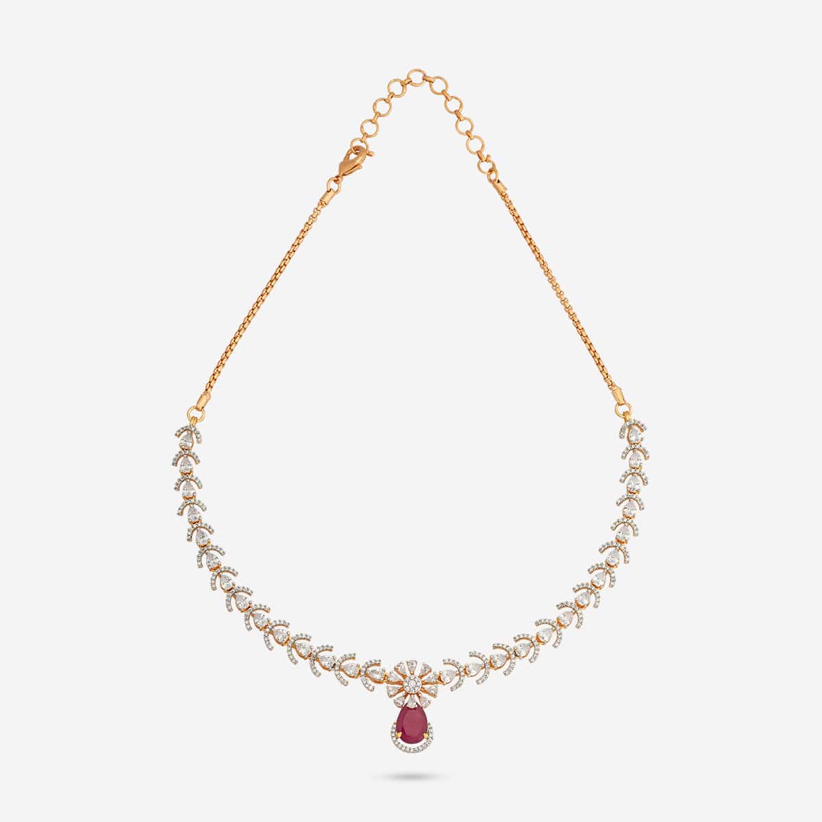 Zircon Necklace Zircon Necklace 187644