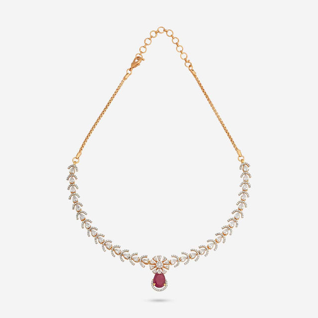 Zircon Necklace Zircon Necklace 187644