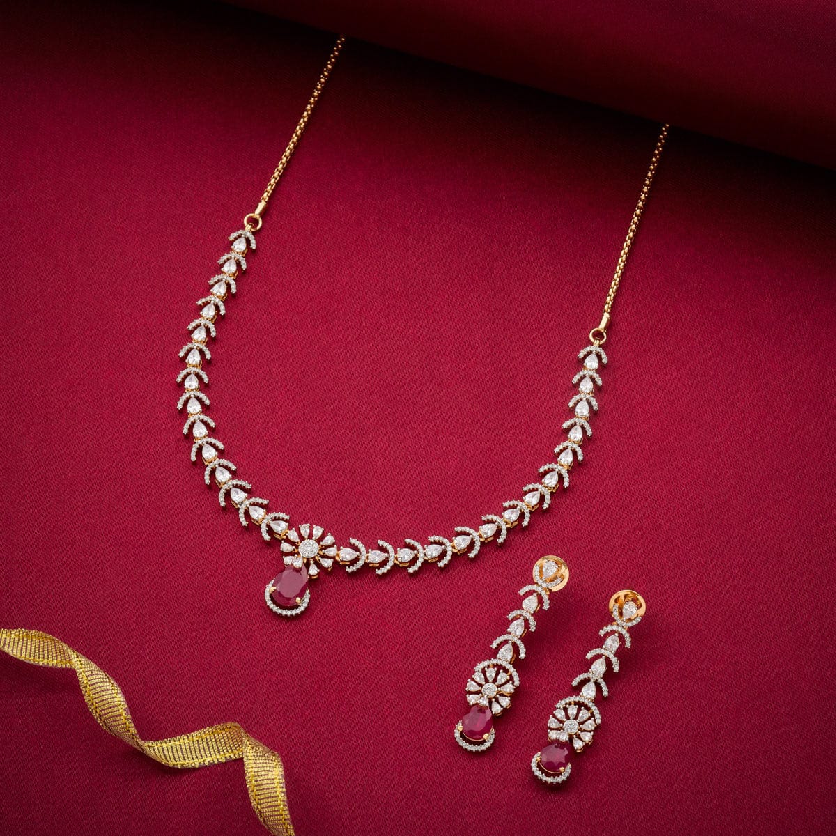 Zircon Necklace Zircon Necklace 187644