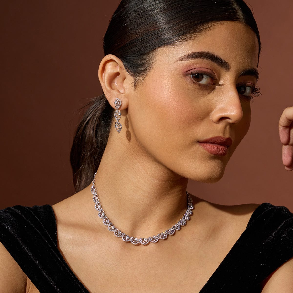 Zircon Necklace Zircon Necklace 187657