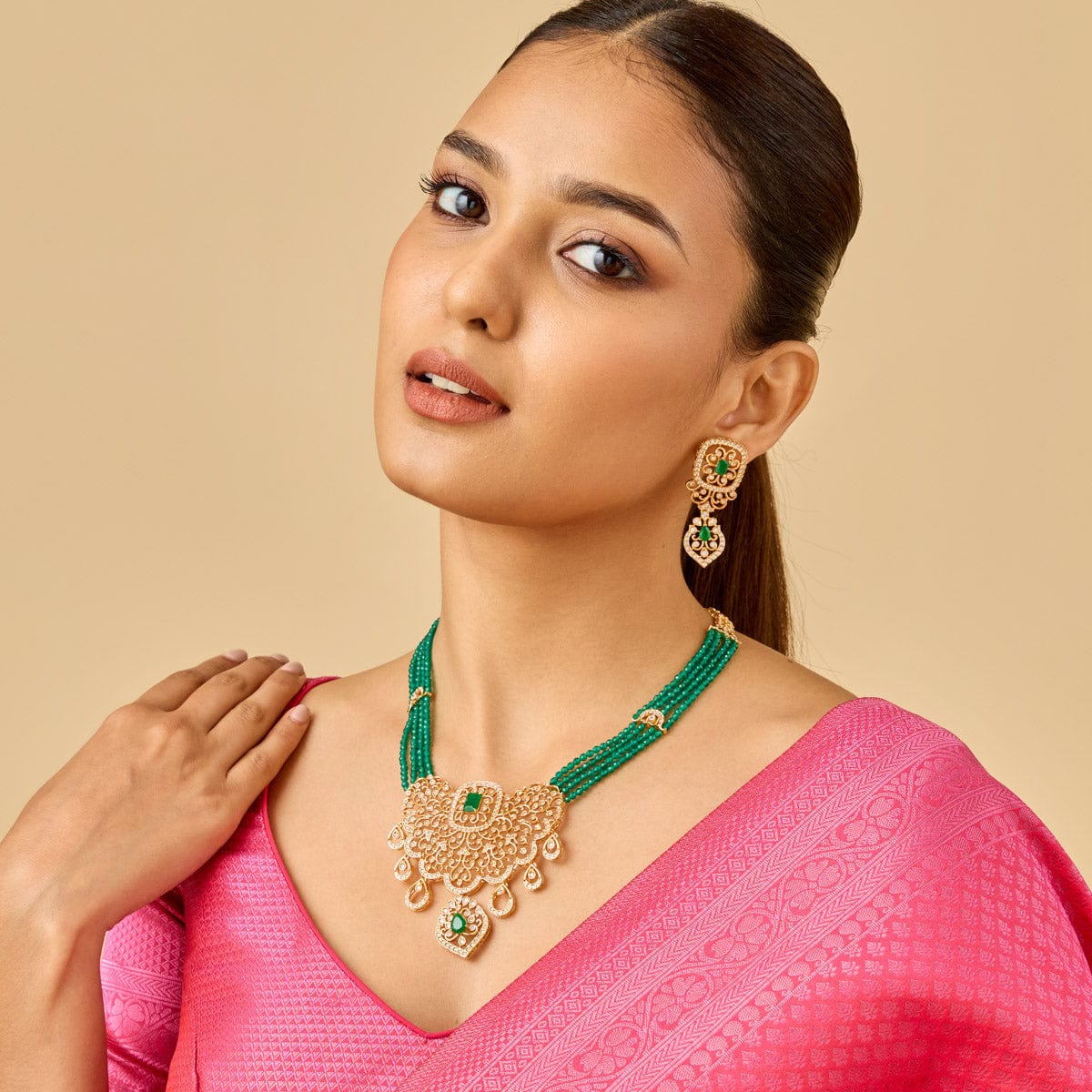 Zircon Necklace Zircon Necklace 187799