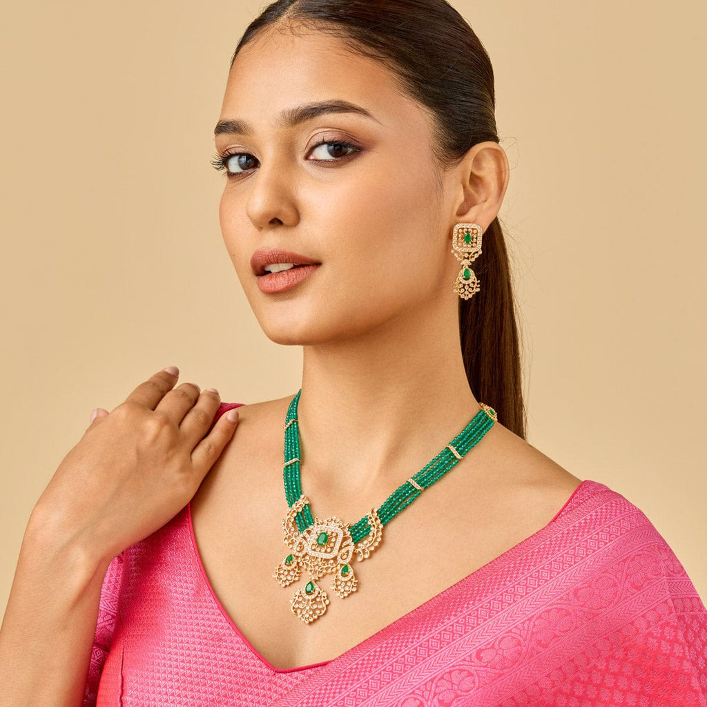 Zircon Necklace Zircon Necklace 187801