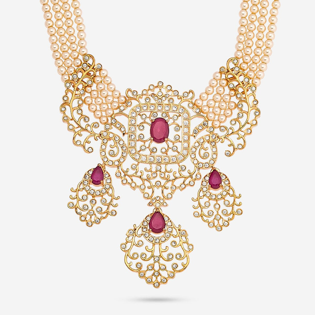 Zircon Necklace Zircon Necklace 187801